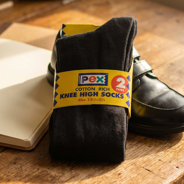 PEX™ School Knee High Socks, Pack of 2